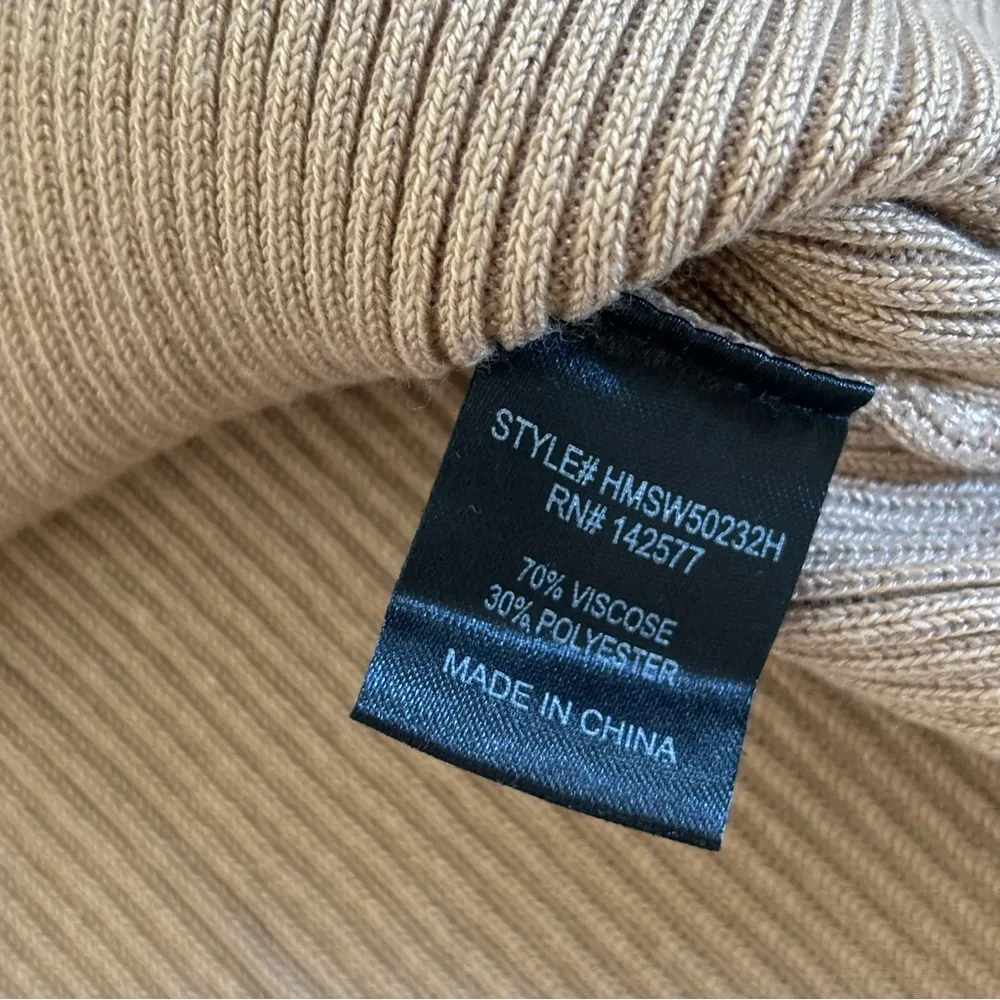 Haute Monde ribbed ruffle sleeve sweater Size M - Image 7