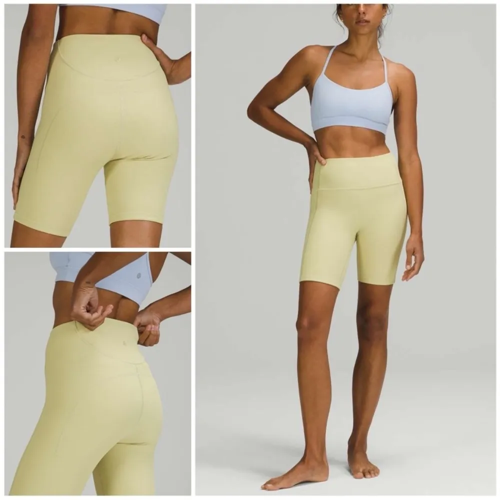 Lululemon Ribbed Contoured High-Rise Short 8"
Dew Green size 4 - Image 4