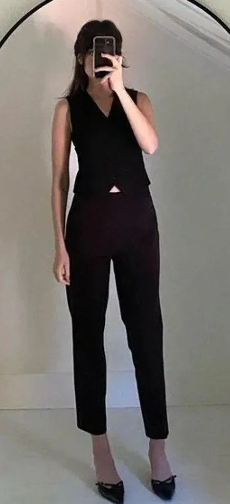 J.Crew Martie Bi-Stretch Cotton Pant in Brown Size 8 - Image 2