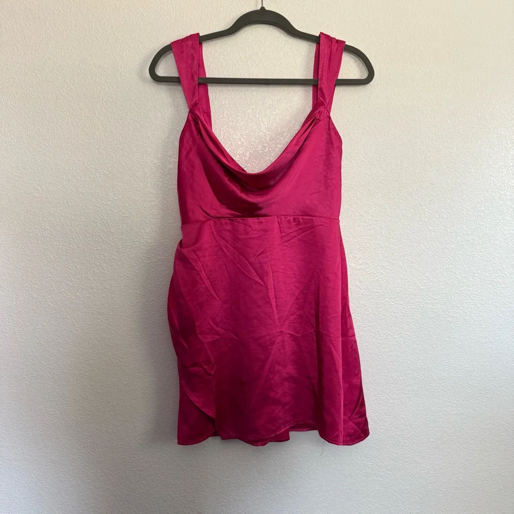 NWT Runaway The Label Havanna Mini Dress in Hot Pink Medium - Image 2