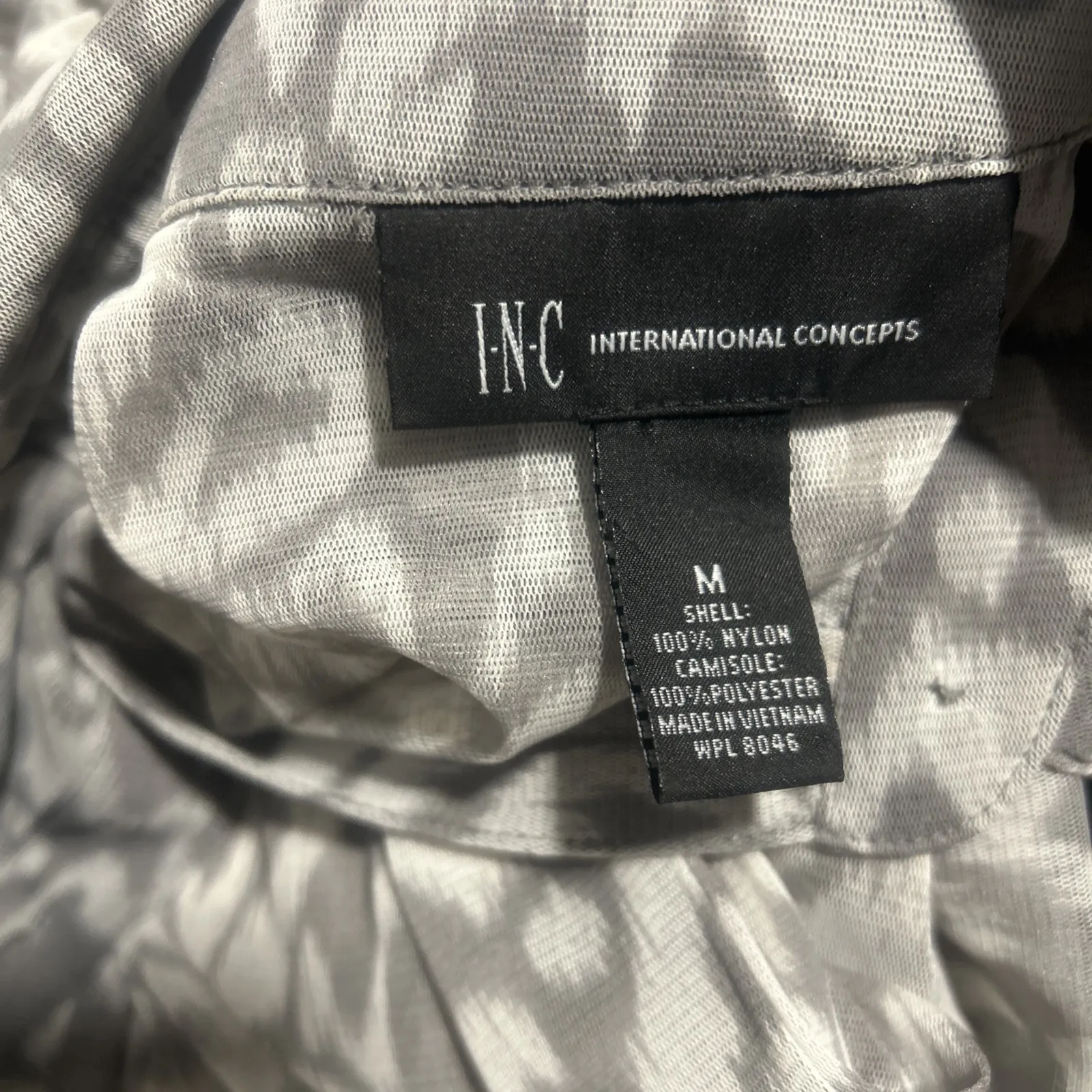Inc‎ International Concepts Women's Blouse Size M , 100%polyester (191) Gray Size M - Image 11