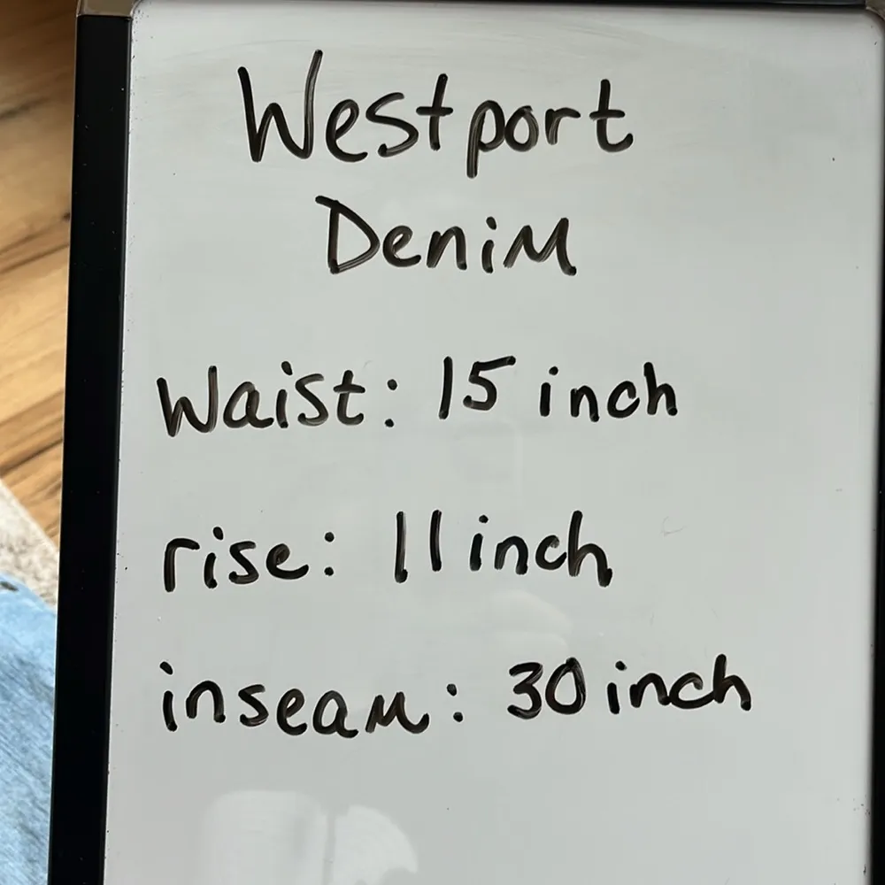 Denim Jeans Light wash Womens 10 Straight Leg - Image 10