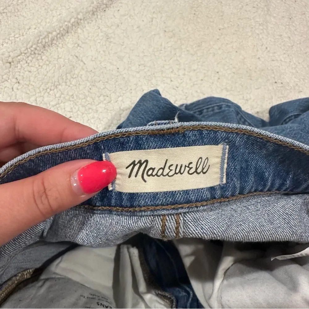 madewell classic straight jeans size 25 - Image 3
