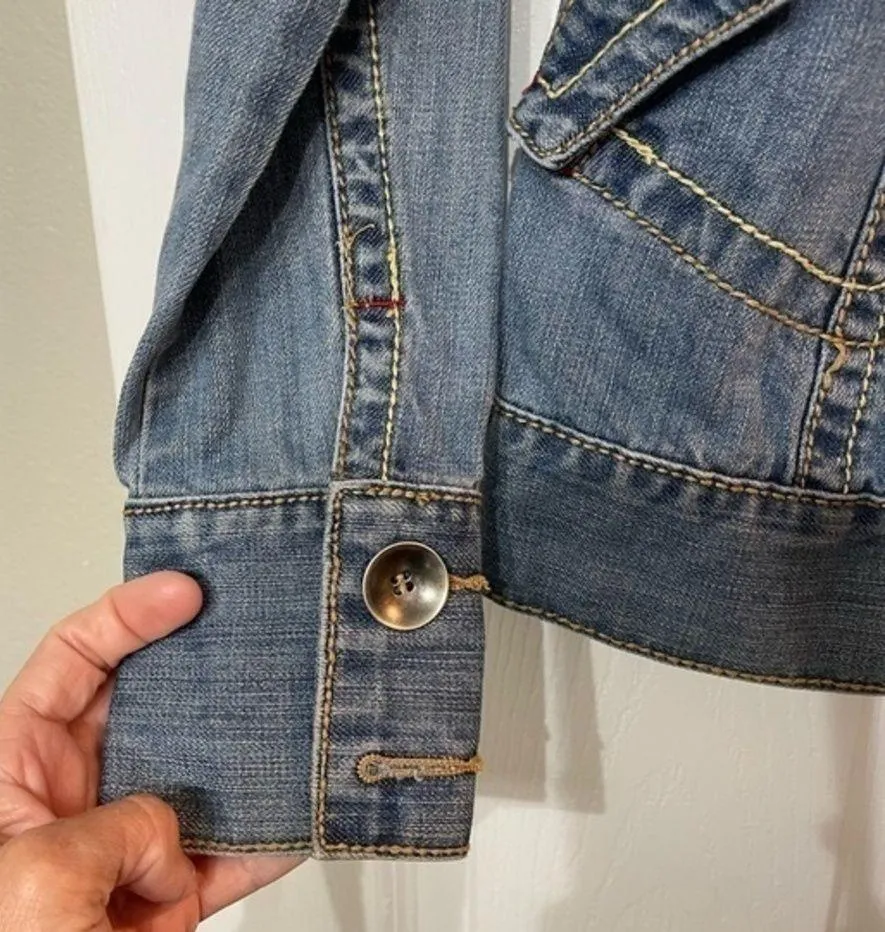 Kenzie Girl denim jacket Size XS - Image 2