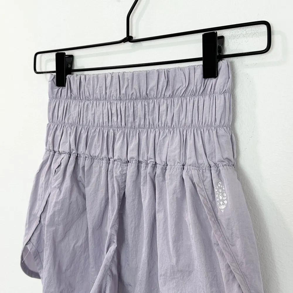 Free People The Way Home Shorts Light Lavender Athletic Short Running Size XS - Image 5