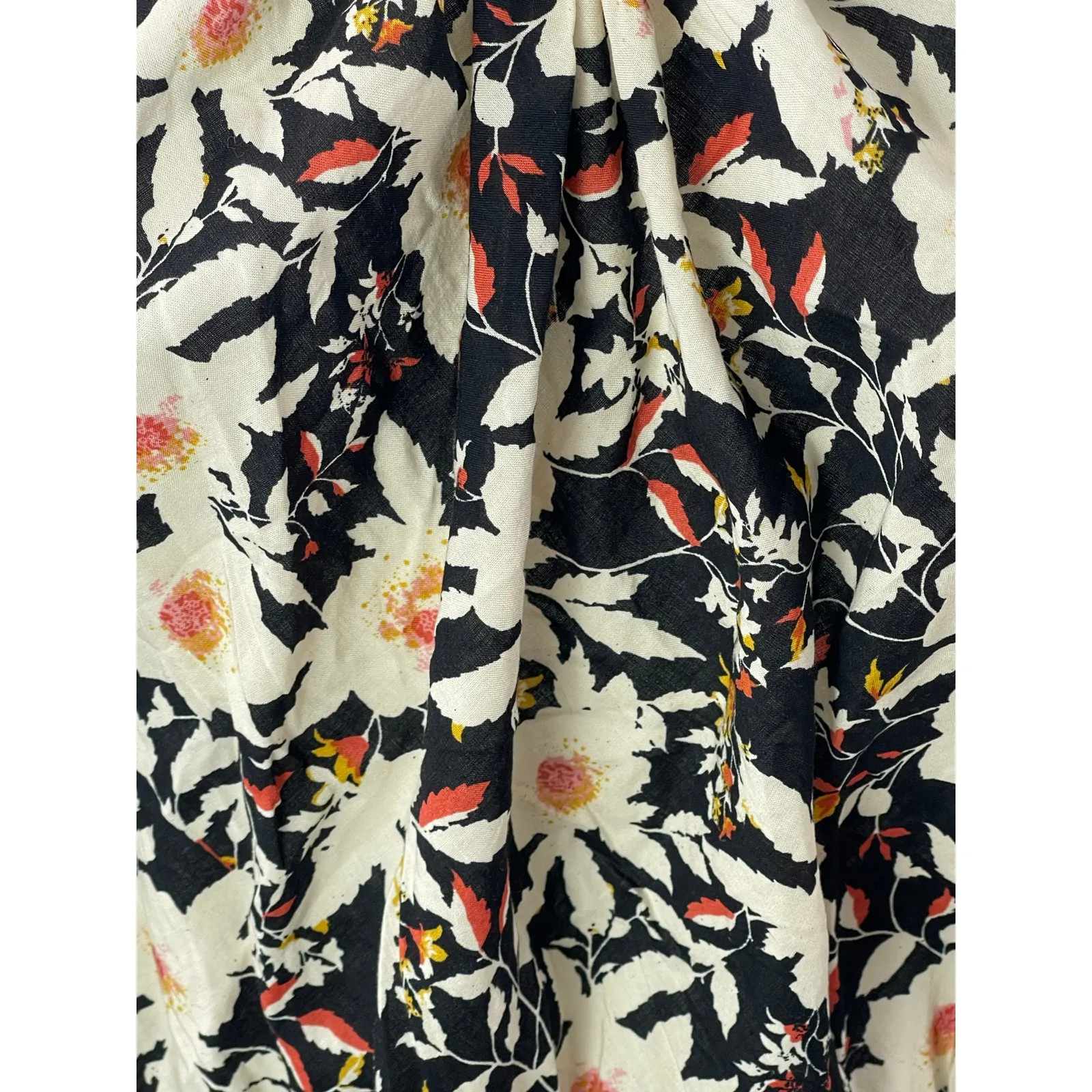 NEW Free People Intimately Liza Black Floral Halter Sleeveless Bodysuit Top Sz S - Image 3