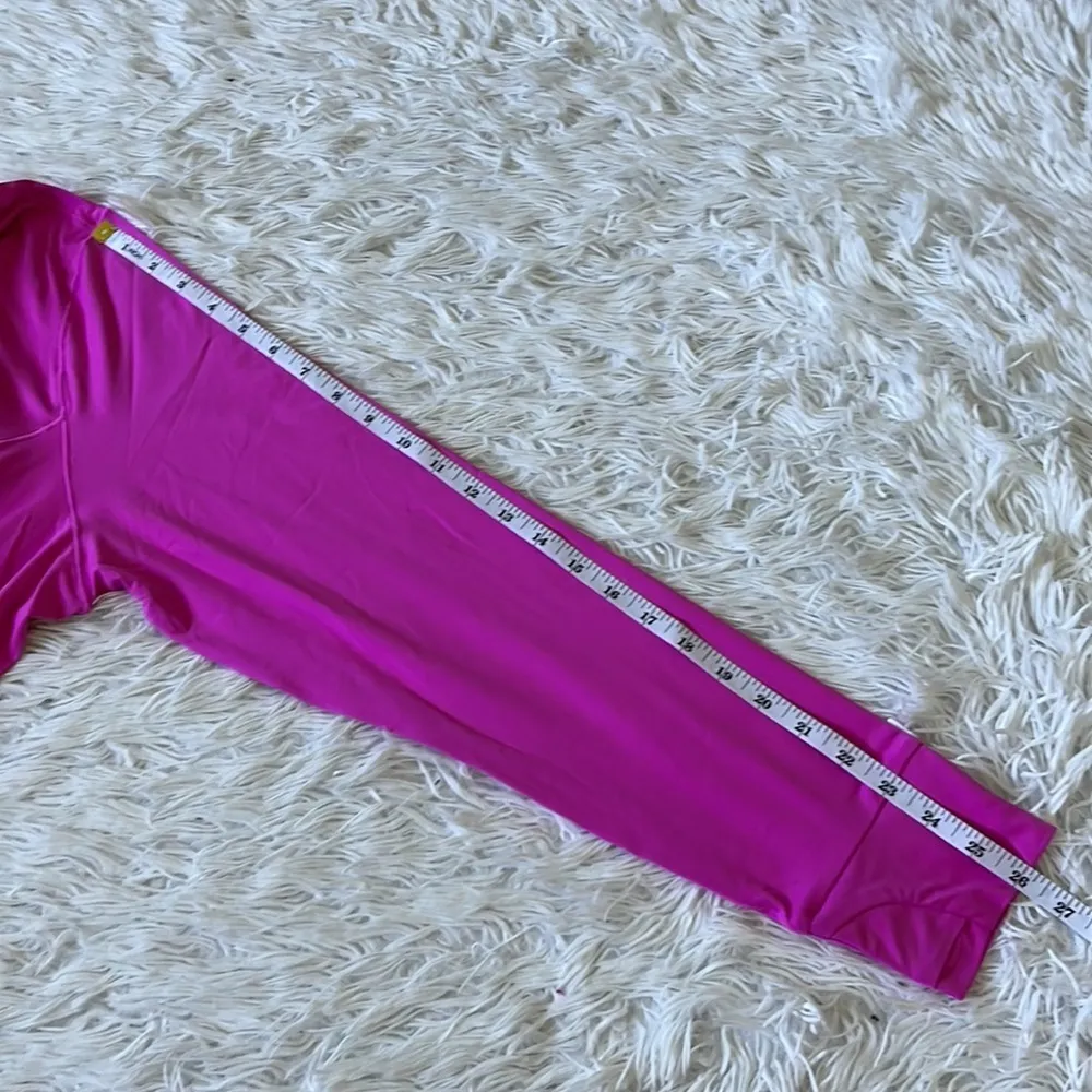 FABLETICS Women’s Phoenix Half Zip Mid-Layer top in pink escape size XXL - Image 11