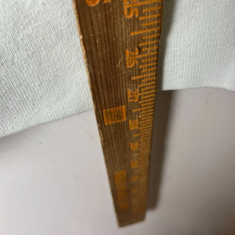 Champion Reverse Weave Hoodie Sweatshirt Medium M White Graphic - Image 9