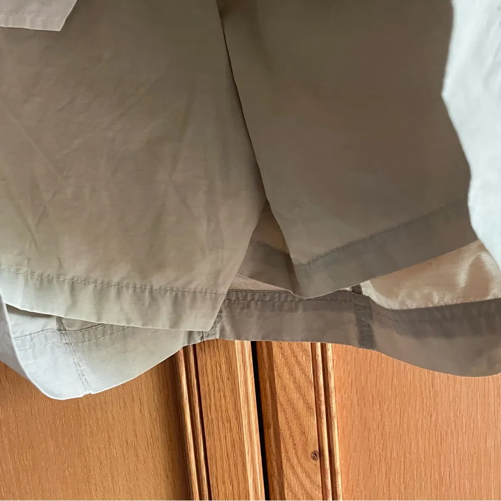 Lands End Women's khaki Cargo Skort size 10 Tan - Image 8