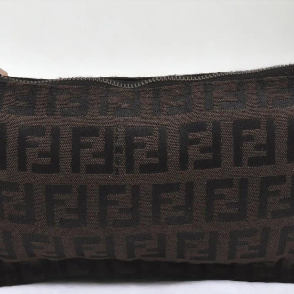 Fendi Zucchino Canvas Roll Tote - Image 12