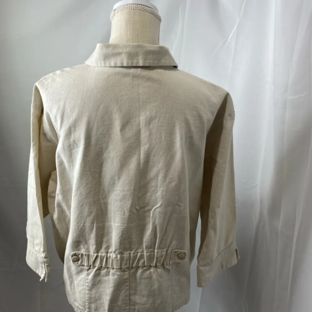 Stone Harbor size Large Linen blend shirt/ jacket - Image 9