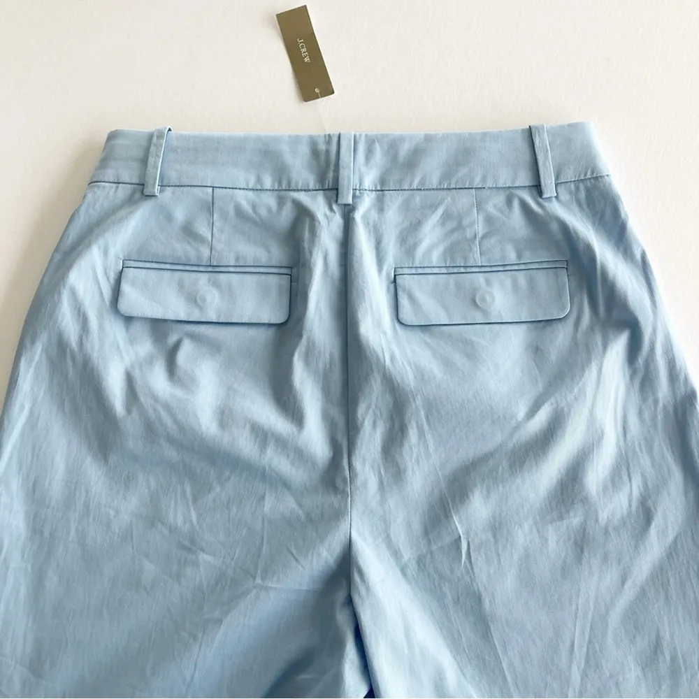 J.Crew $128 Essential Straight-Leg Pant Frozen Lake Blue 6 NWT - Image 7
