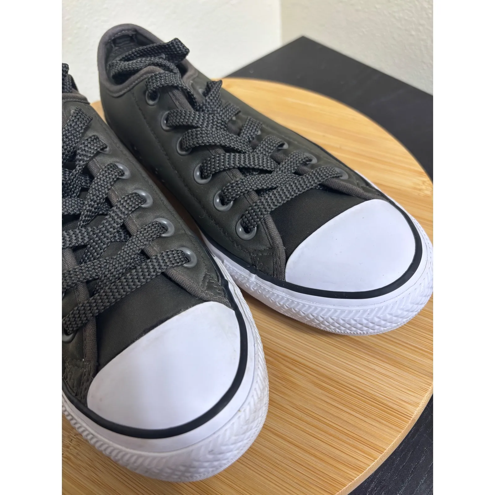 Converse All Star Low Top Canvas CTAS‎ OX Sneakers Casual Green Unisex M 6 W 8 - Image 5