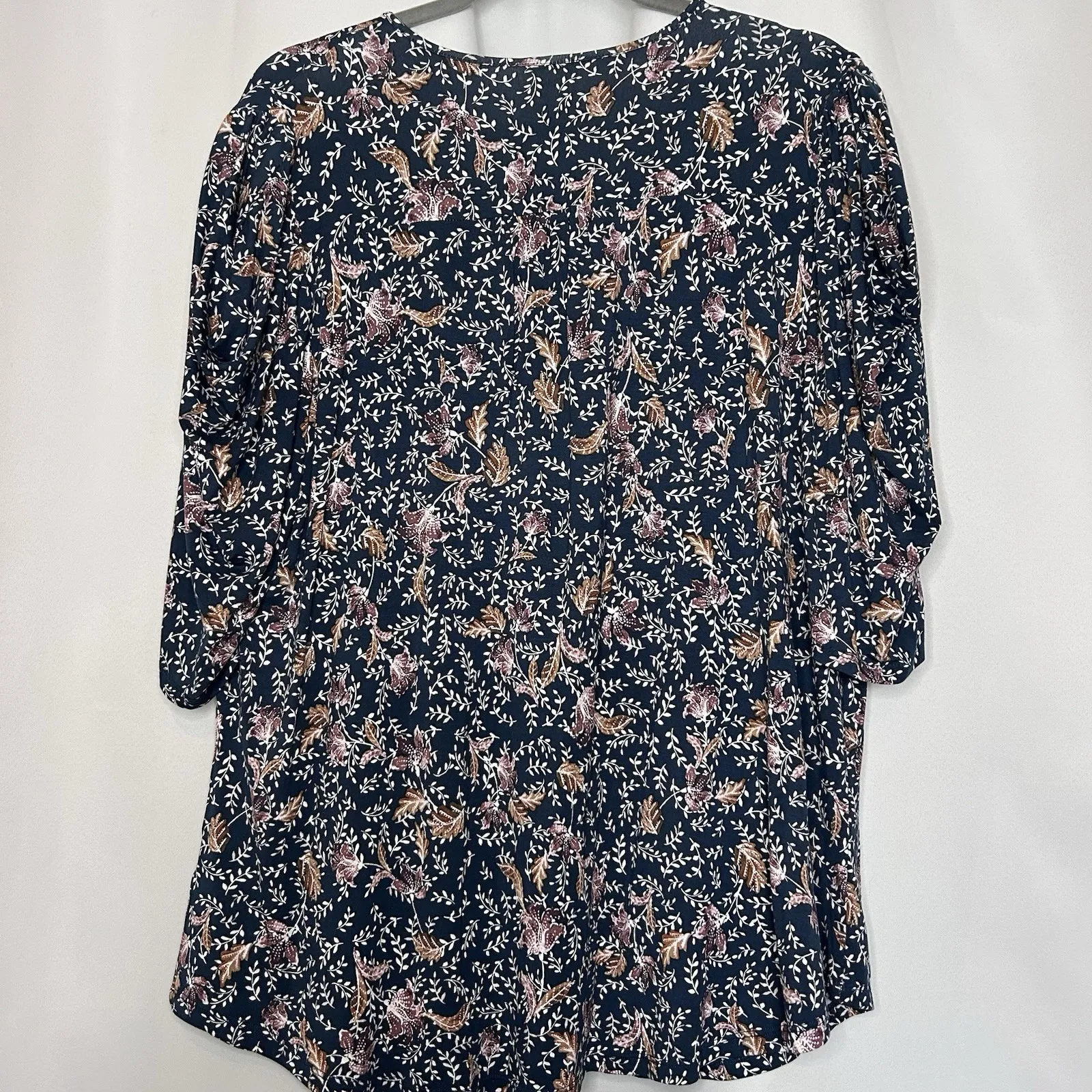 Matilda Jane Good Hart Size XXL Surprise Flowers Puff Sleeve V-Neck Top Blouse - Image 7