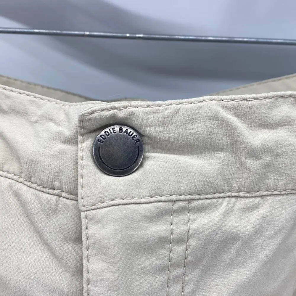 Eddie Bauer khaki skort Gorpcore outdoor hiking camping casual size 14T - Image 4