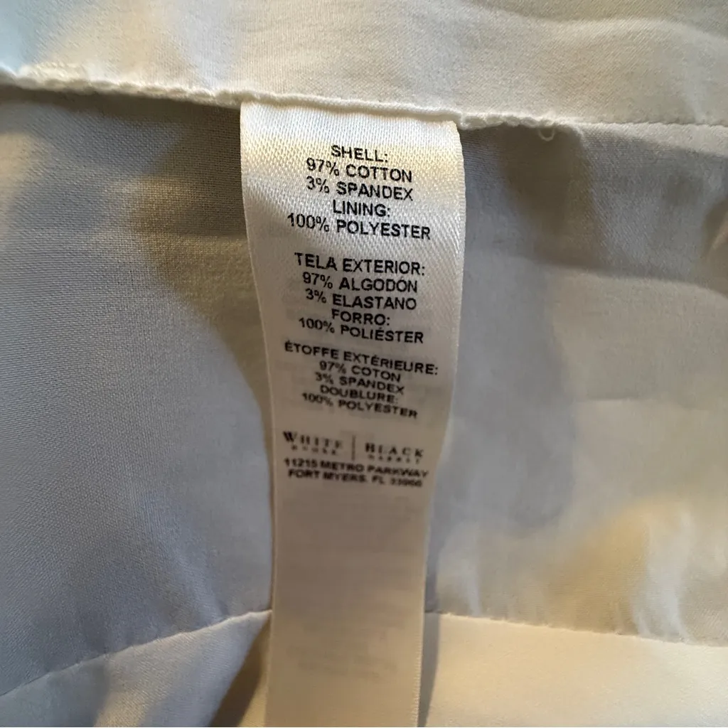 White House Black Market Houndstooth Jacket Blazer Women’s Size 6 - Image 8