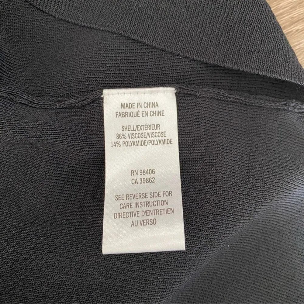 Theyskens Theory Koemi Black Jagged Edge V - Image 7