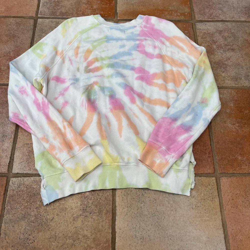 Spiritual, gangster, tie-dye, rainbow, colored sweatshirt, size medium - Image 6