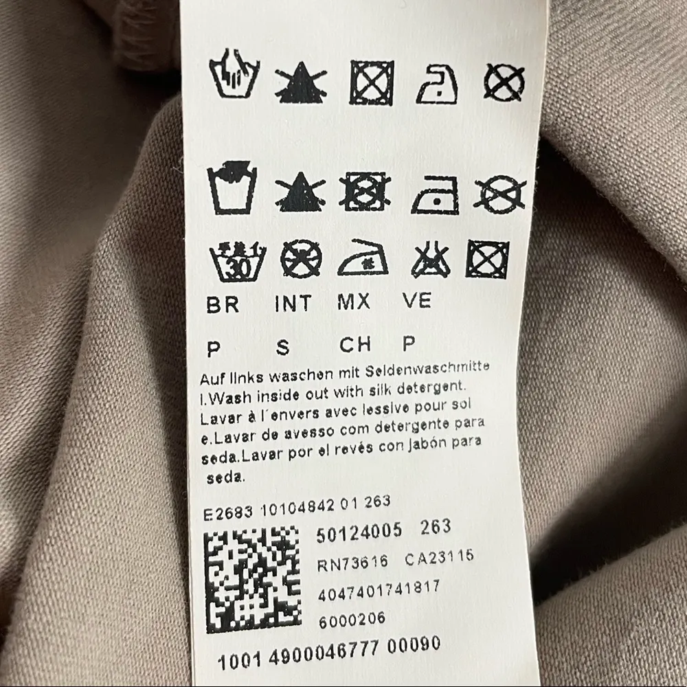 Boss Hugo Boss Ruffles TShirt Taupe Size Small - Image 6