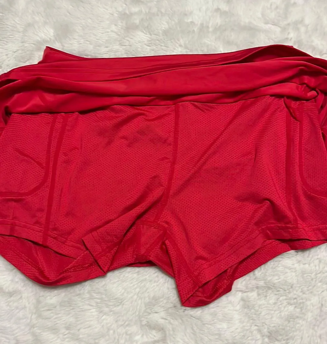 Red Athletic Skirt  - Image 5