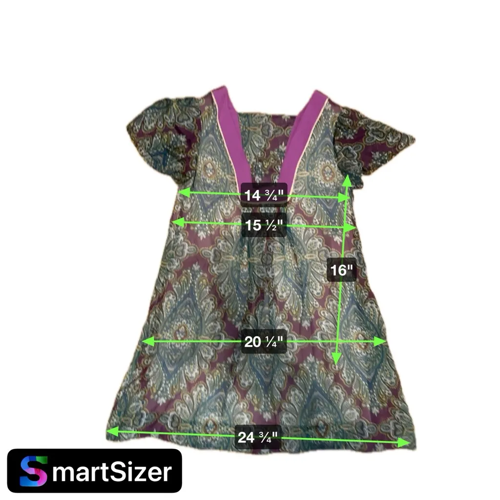 Sandro silk knee‎ length dress size 2 - Image 5