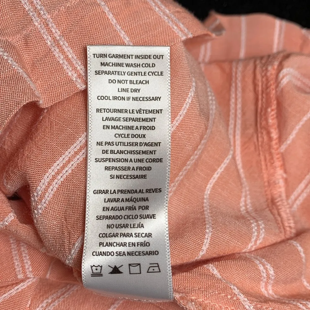 Splendid Collection Women’s Wilder Romper Size Medium in Peach - Image 14