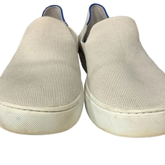Rothy's The Original‎ Slip On Sneaker Womens Size 9.5 Beige Solid Flats Tan - Image 6