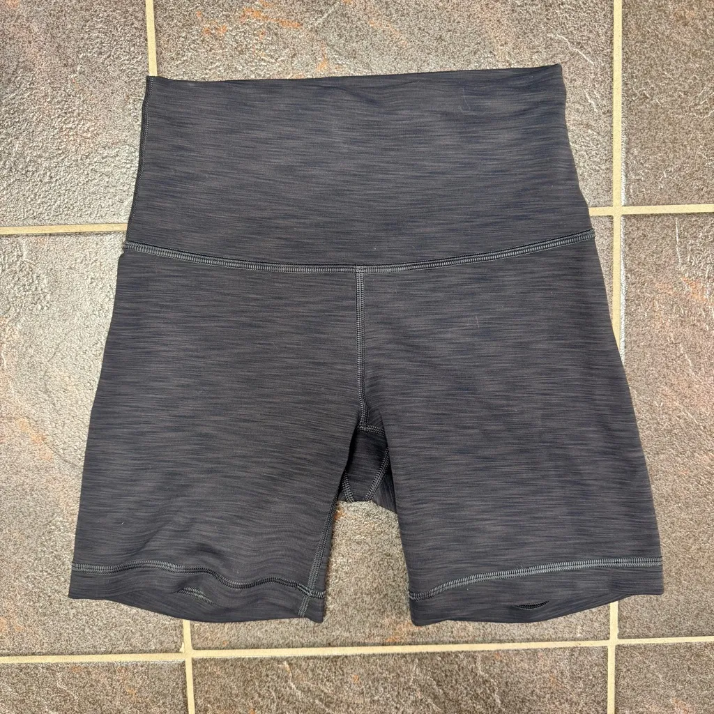 Lululemon Wunder Train High-Rise Short 6" Heathered Graphite Grey 4 - Image 7