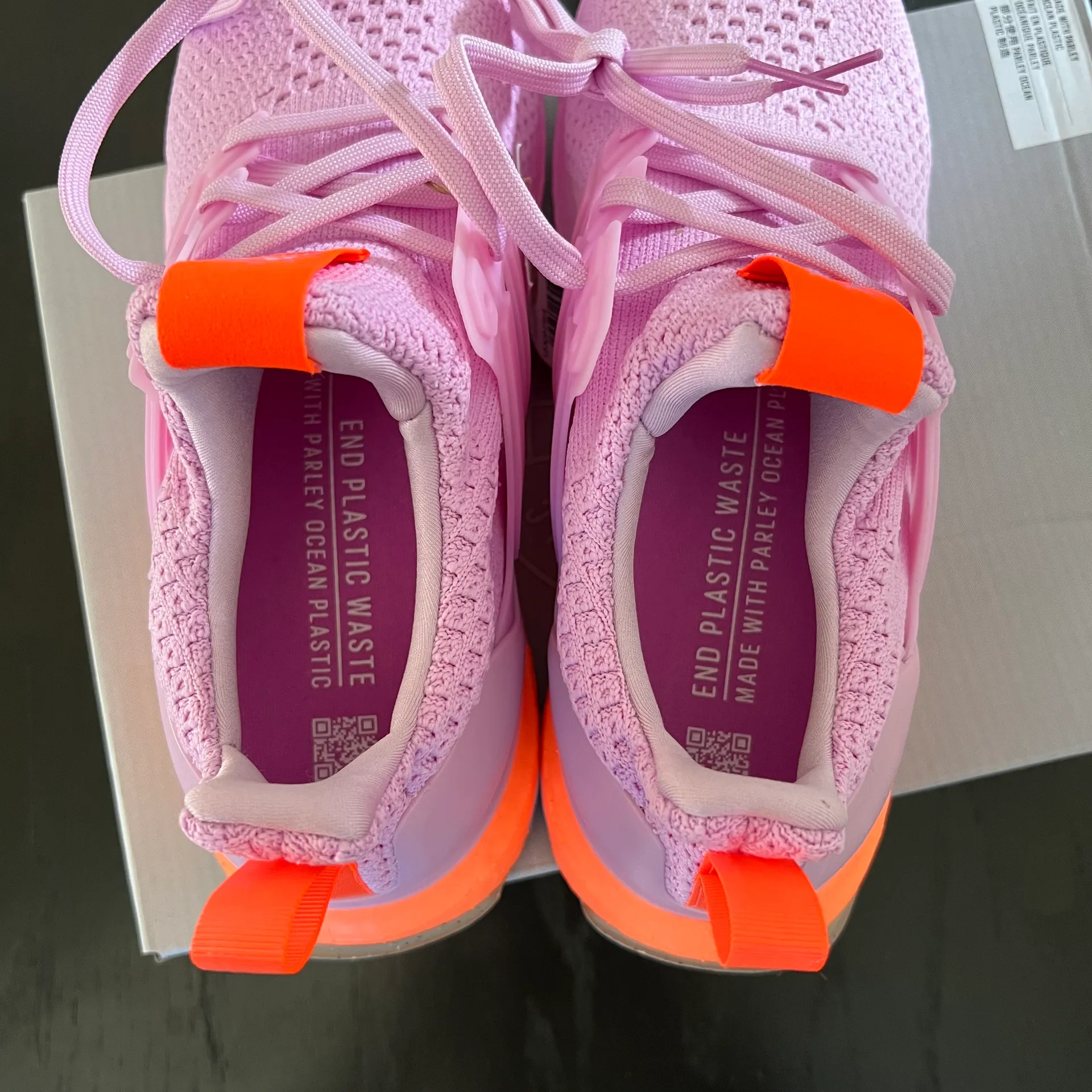 Adidas NIB  Ultraboost 5.0 DNA J Bliss Lilac Orange Gradient - Image 7