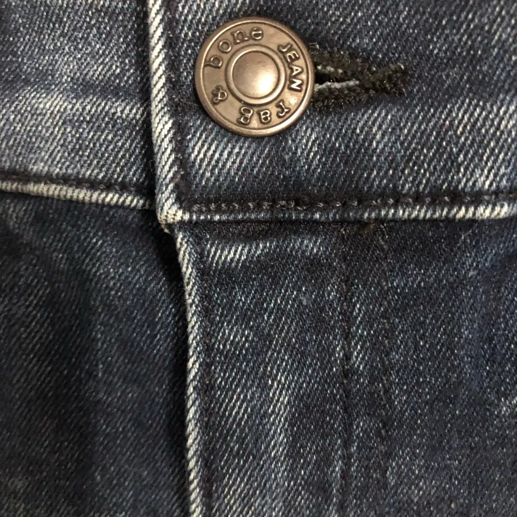 Rag & Bone jeans women’s‎ zipper pocket & ankle skinny high rise jeans. size 28 - Image 5