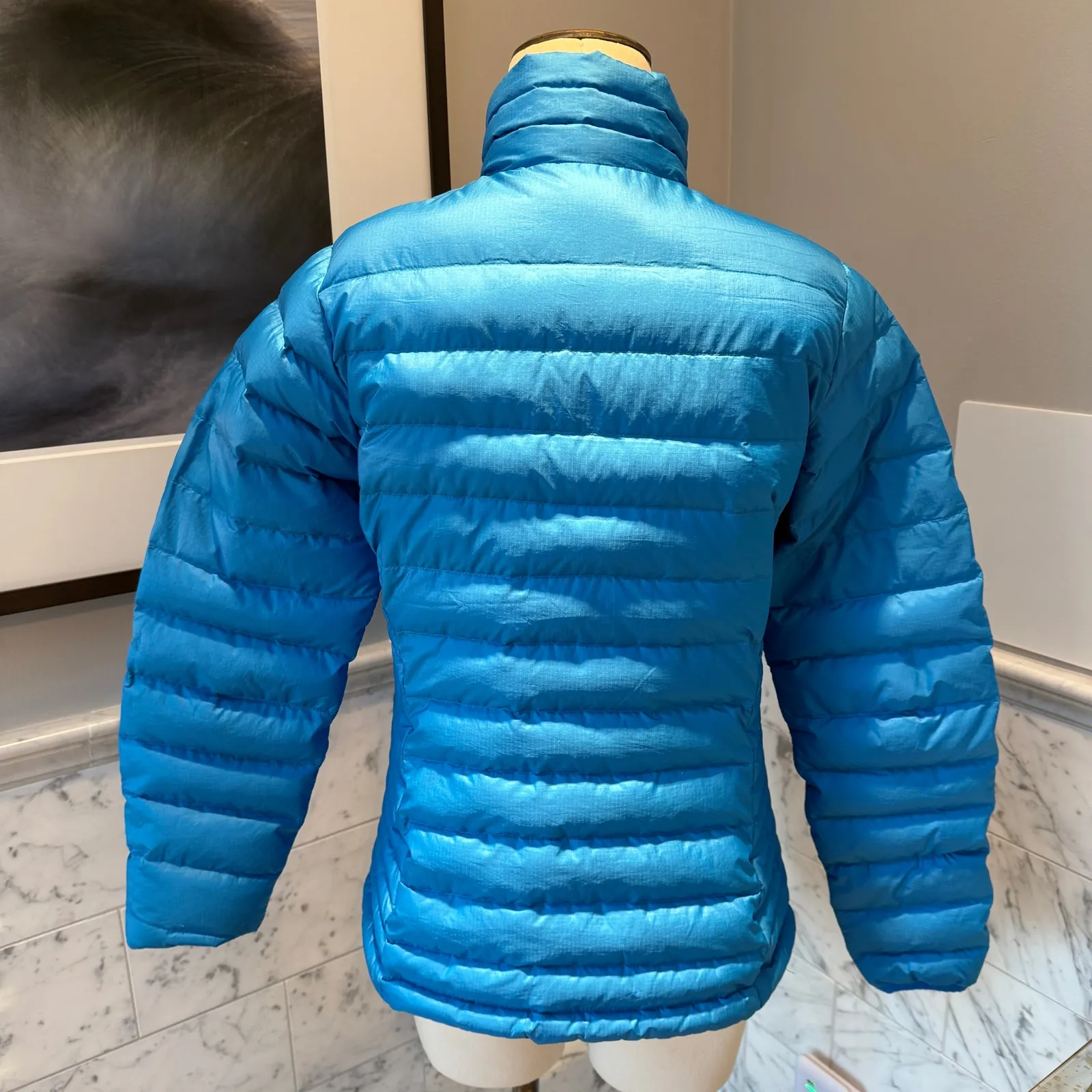 Patagonia Down Sweater Insulated Jacket Packable Puffer Small Blue - Image 2