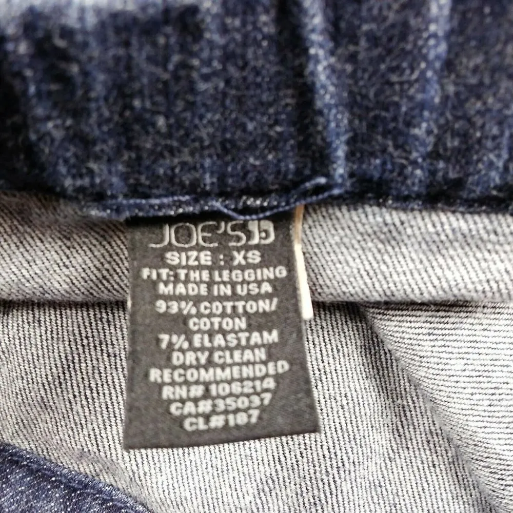 Joe's Jeans Womens "The Legging" Size XS (36x28) Mya Wash Very Stretchy EUC - Image 8