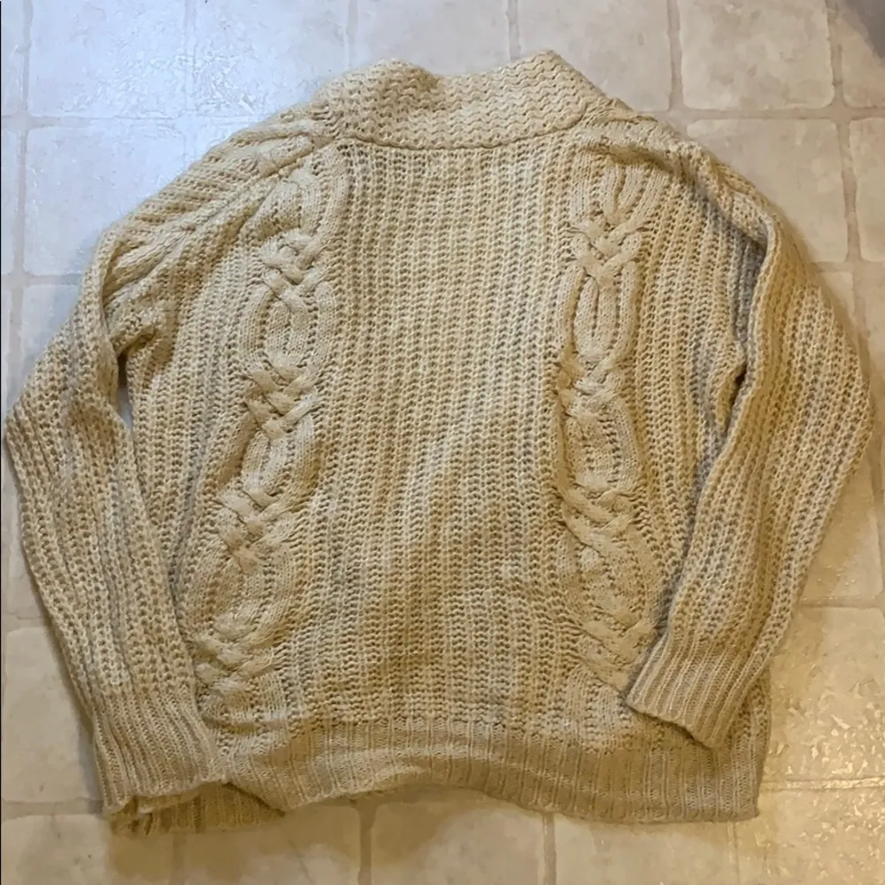 Cotton Candy Cable Knit Sweater SZ XS/S - Image 5