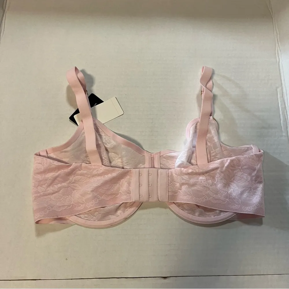 Wacoal Bra High Profile Underwire Bra Ballet Slipper Pink Sz 40DDD NWT #851388 - Image 7