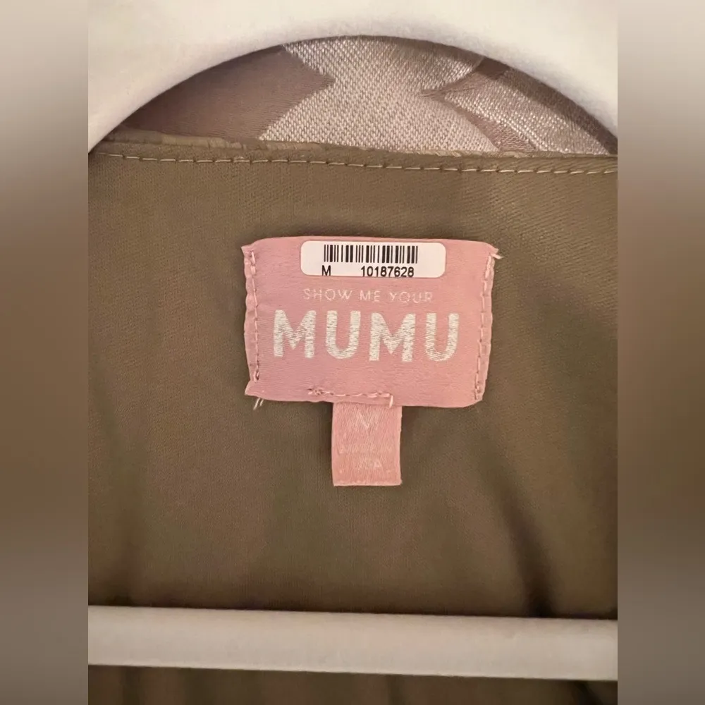 NWOT- Joplin Blouse, gold cheetah organza Size Medium - Image 9