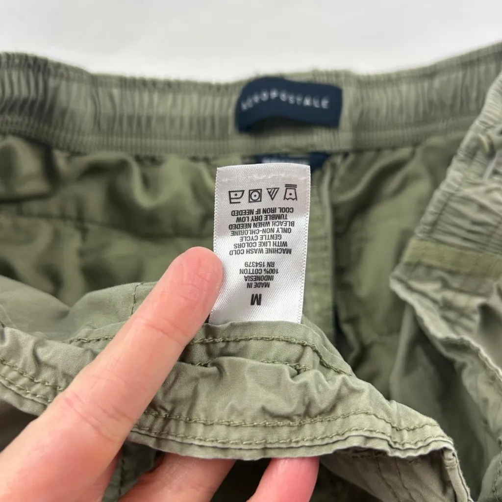 Aeropostale Olive Canvas Parachute Cargo Pant M - Image 4