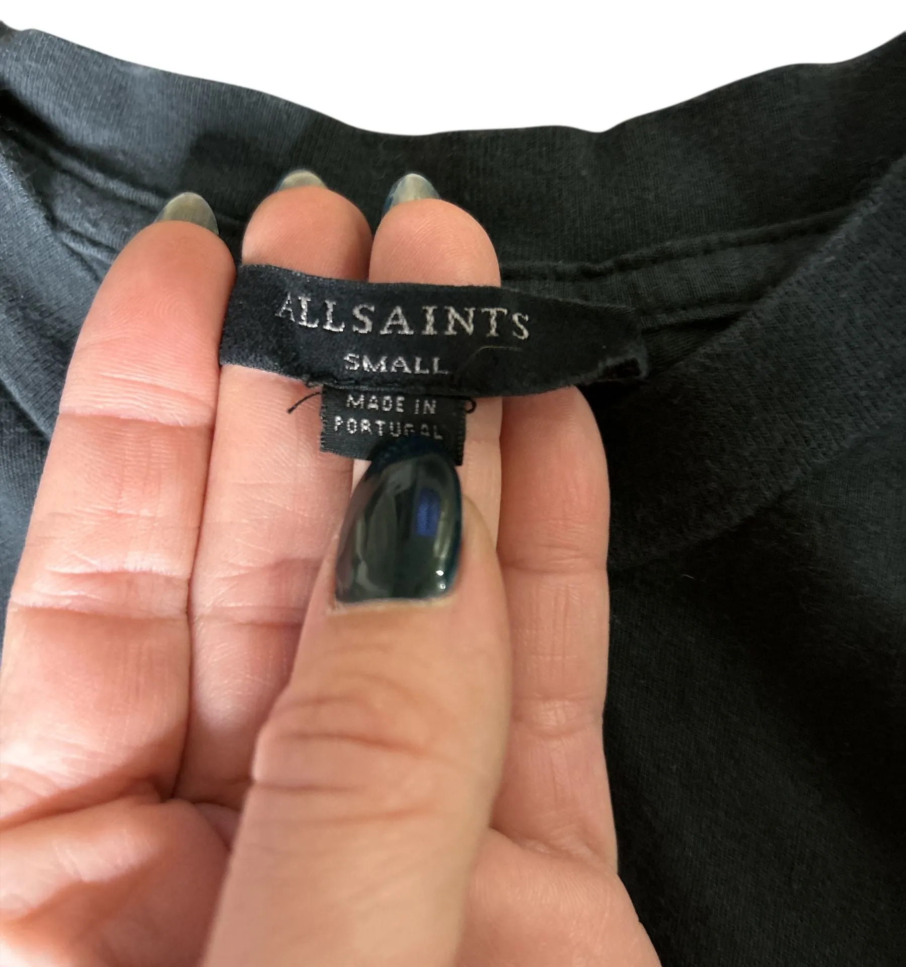 ALLSAINTS black tank woman’s size small - Image 2