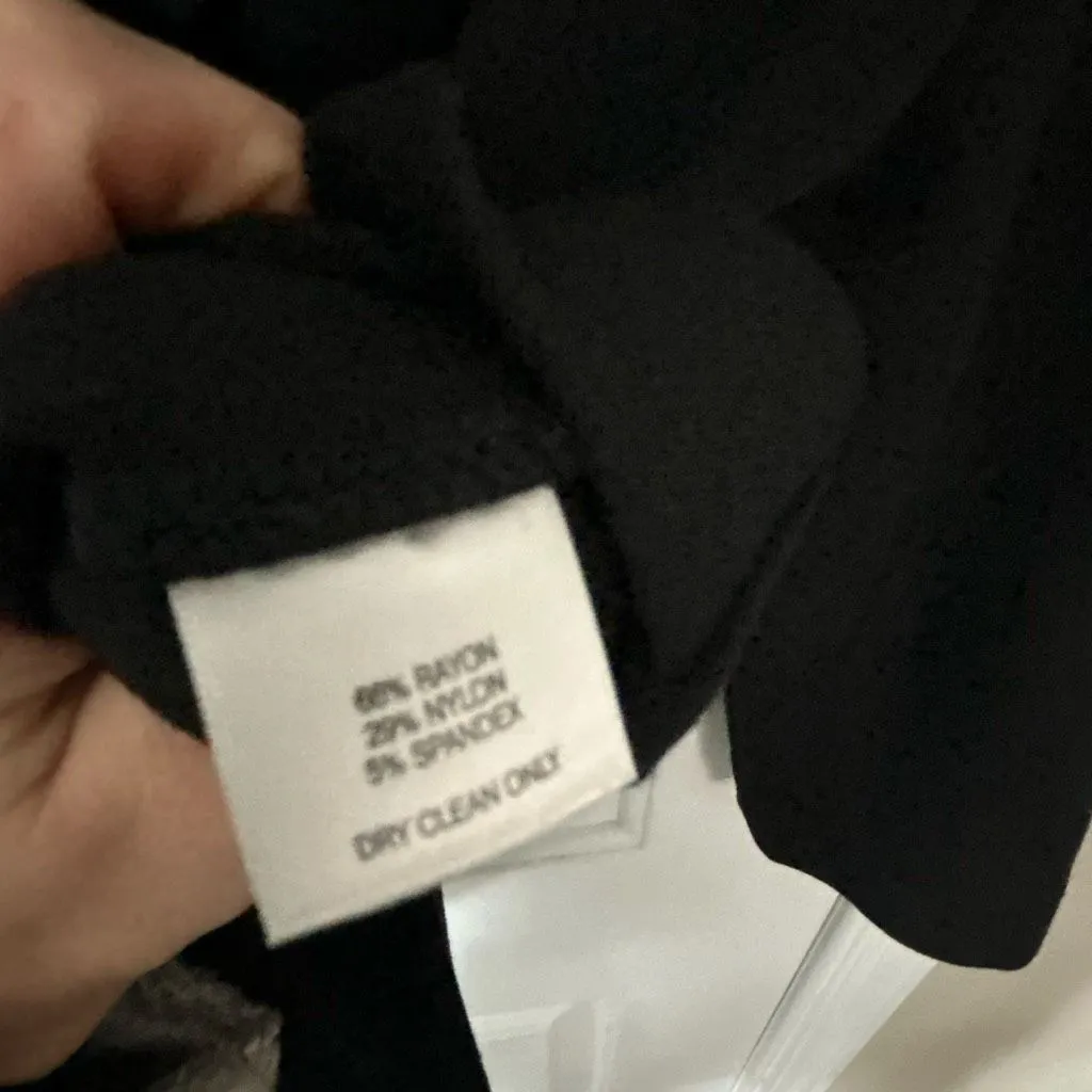 White House black market black stretchy comfy blazer size 2 - Image 8