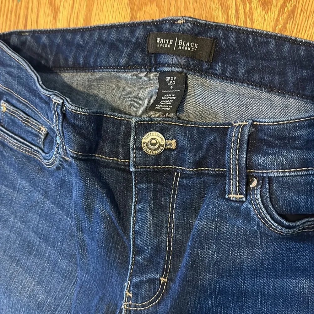 White House Black Market Crop Leg Jeans - Image 3