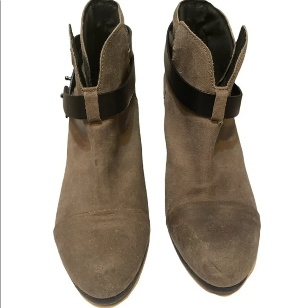 Rag & Bone suede Harrow ankle boots leather Sz EU 40 - Image 18