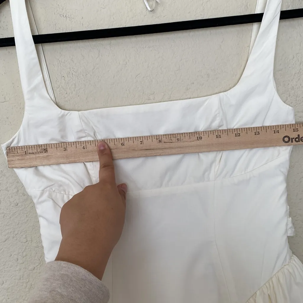 HOUSE OF CB 'Florianne'‎ Ivory Bow Mini Dress NWOT size S - Image 10