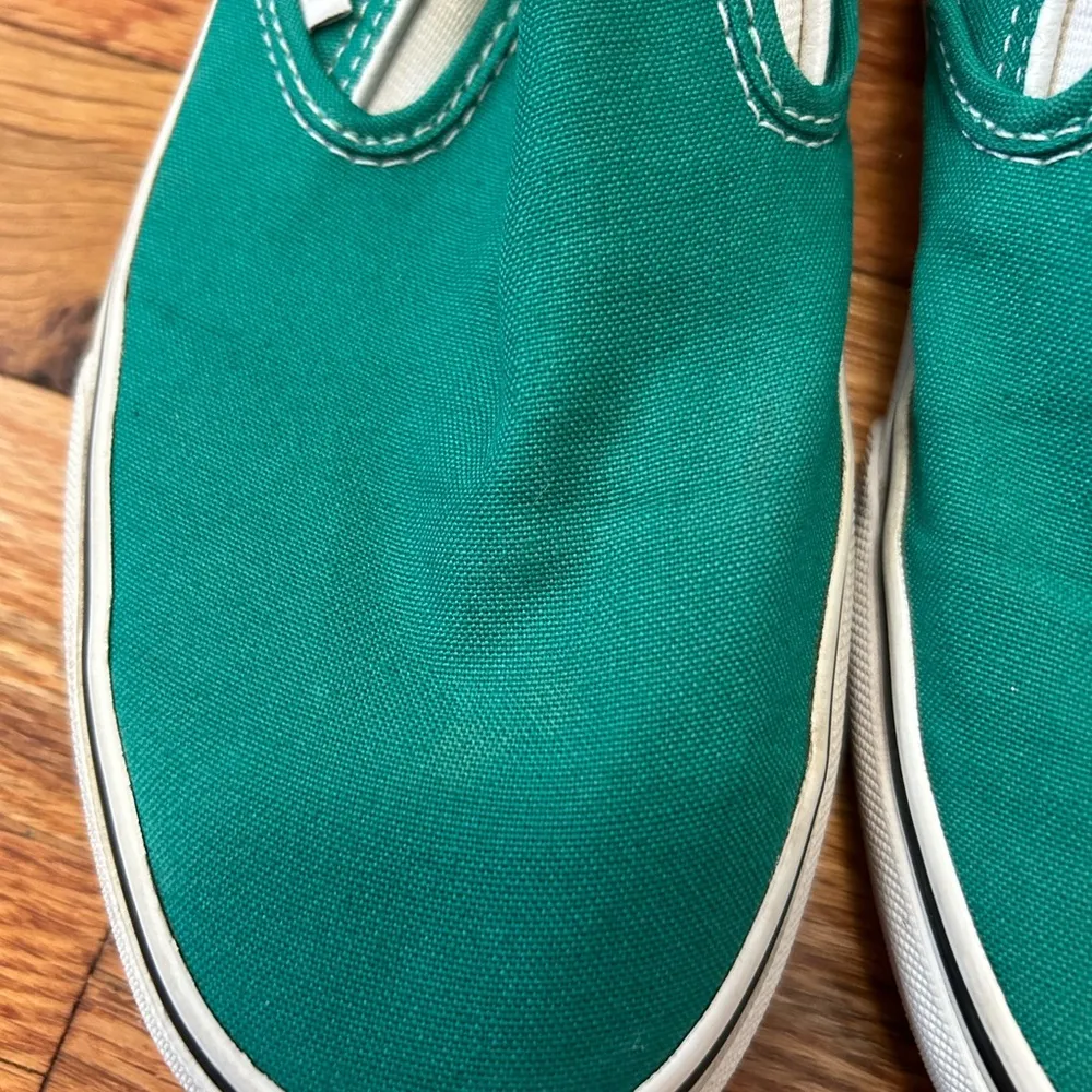 WOMENS TEAL SLIP ON SNEAKERS - Image 6