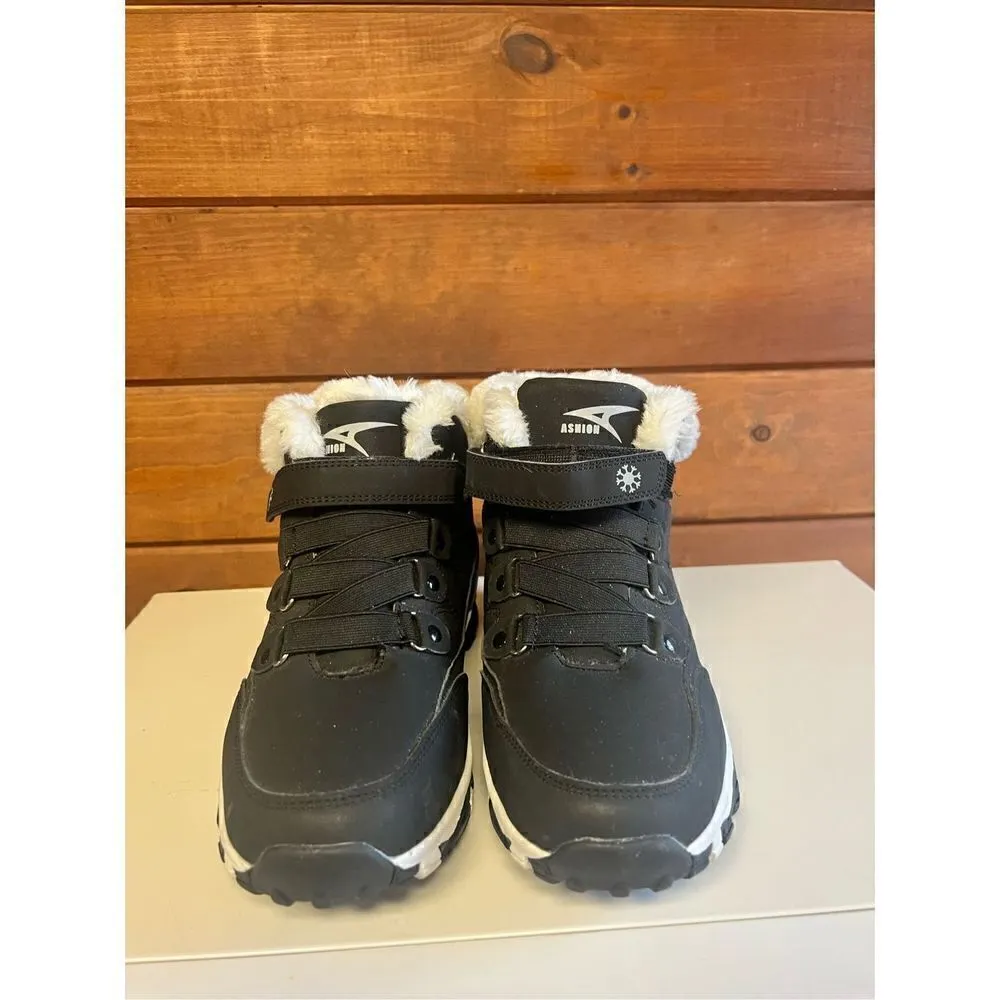 Ashion Woman’s Fur Lined Boots Sz 39 (8 - Image 7