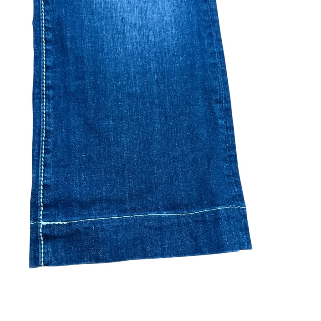 💙Miss Me Y2K Wide Leg Low-rise Jeans Size 31 Vintage 2000s Streetwear Denim - Image 14