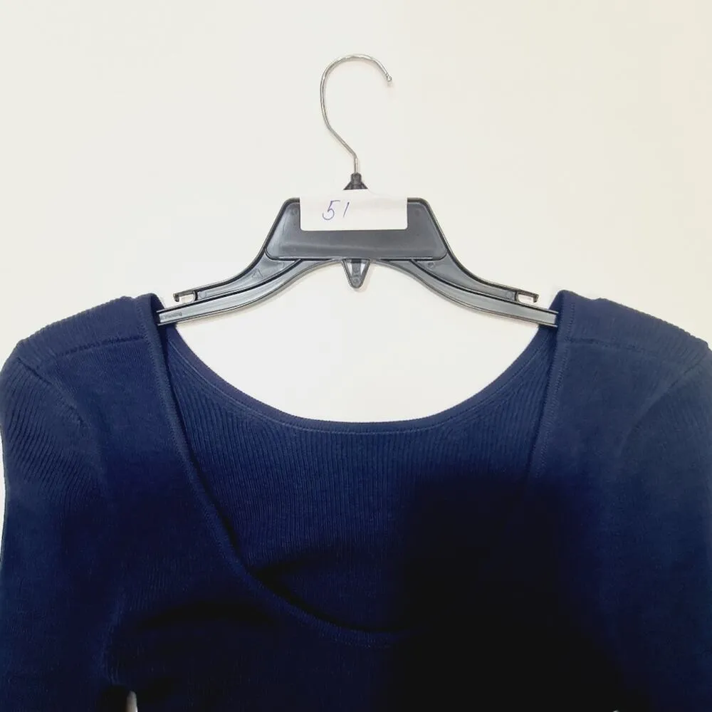 GRLFRND Tandy Layered Maxi Dress in Navy Small - Image 15