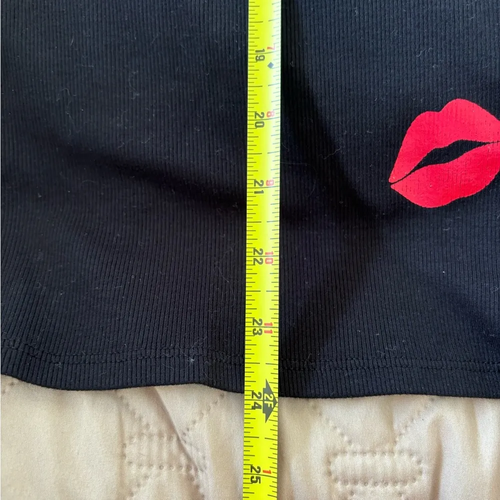 Lauren Moshi Blk lips med tank NWT - Image 6