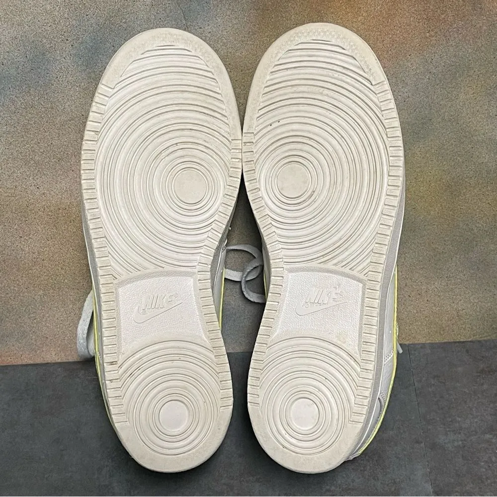 Nike Court Vision  White/Green Women's Leather Tennis Shoes Size 9 - Image 16