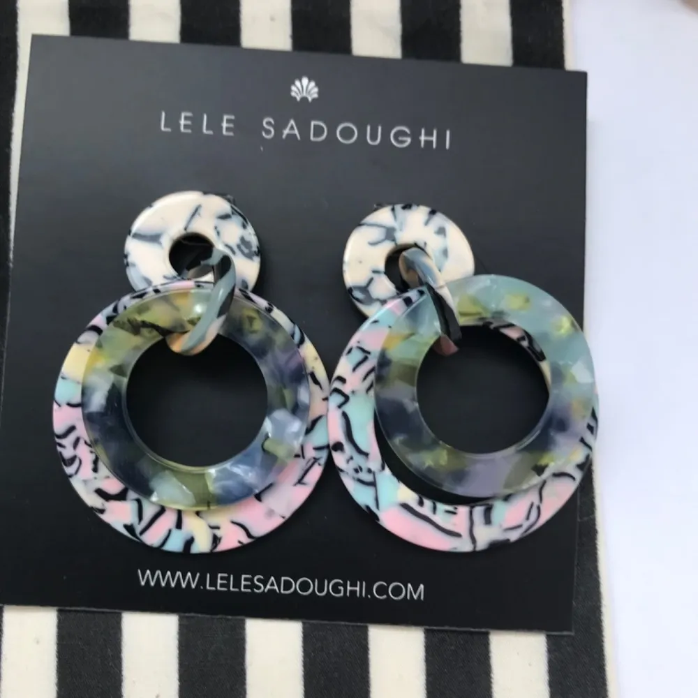 NWOT Lele Sadoughi hoop earrings - Image 2