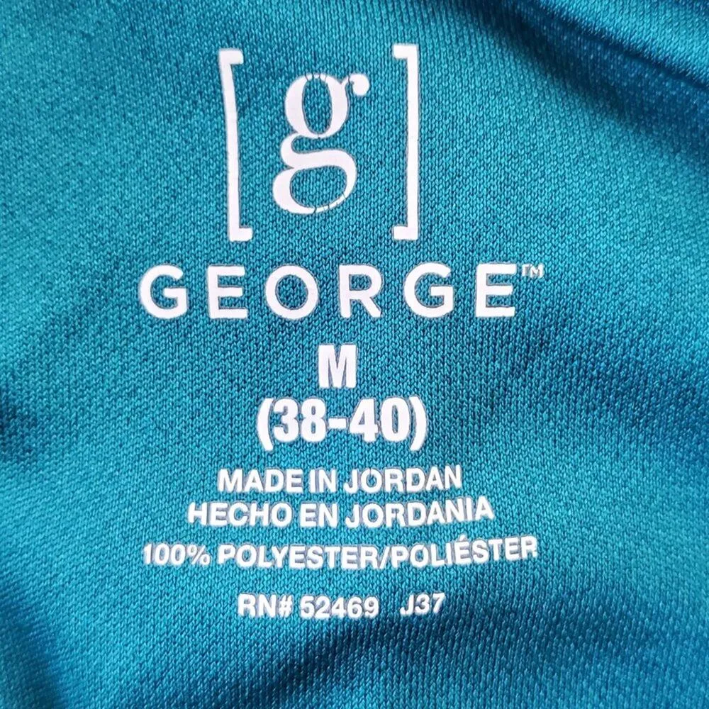 George Women's Short Sleeve Pullover Green Polo M Size M - Image 3