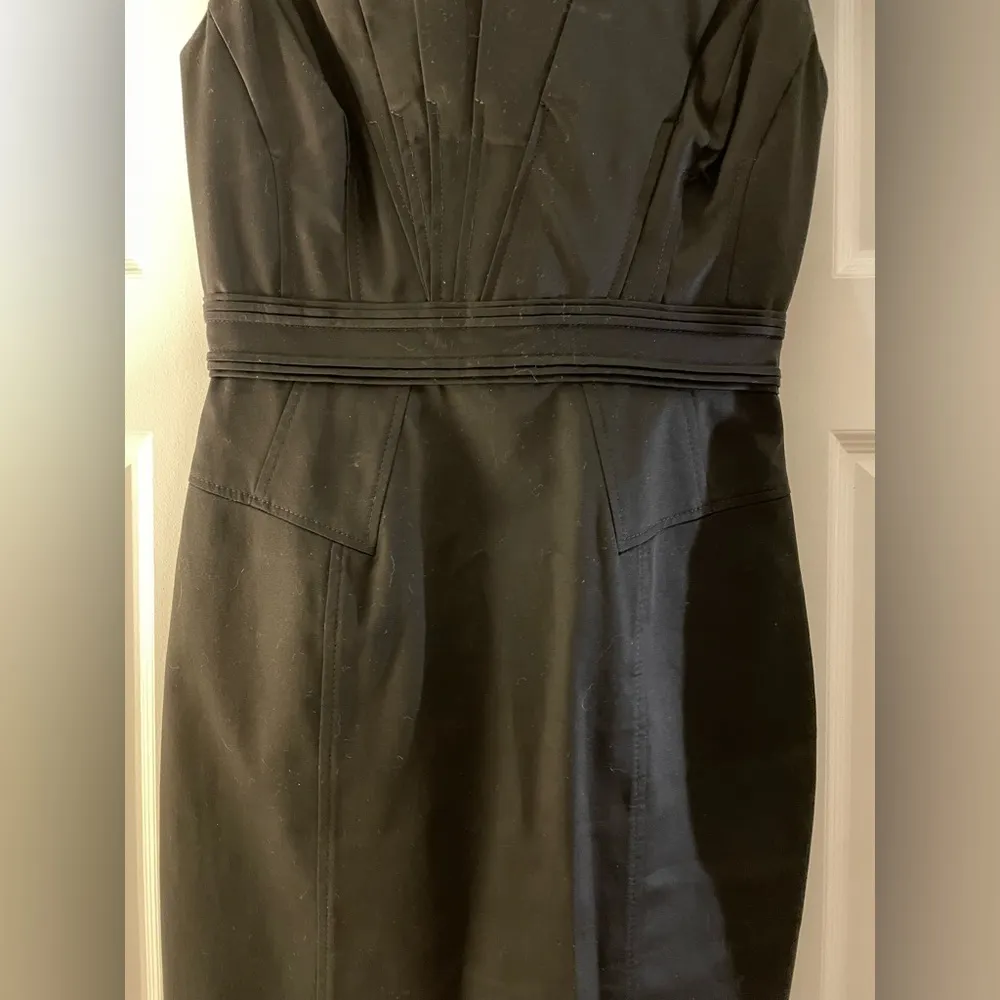 Sheath Dress, Black, Size 6, EUC - Image 5